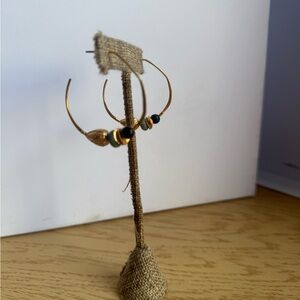 Chan Luu Beaded Hoops